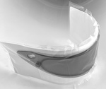 GPV-R DUAL-PANE SHIELD Semi Tint
