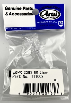 VAS-VC SCREW SET CLEAR
