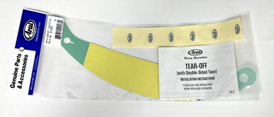 GPV-R TEAR-OFF  Clear (6-pack)