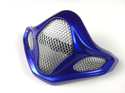 VX-PRO4, CHINBAR VENT CAP W/ GRILL, BARCIA BLUE